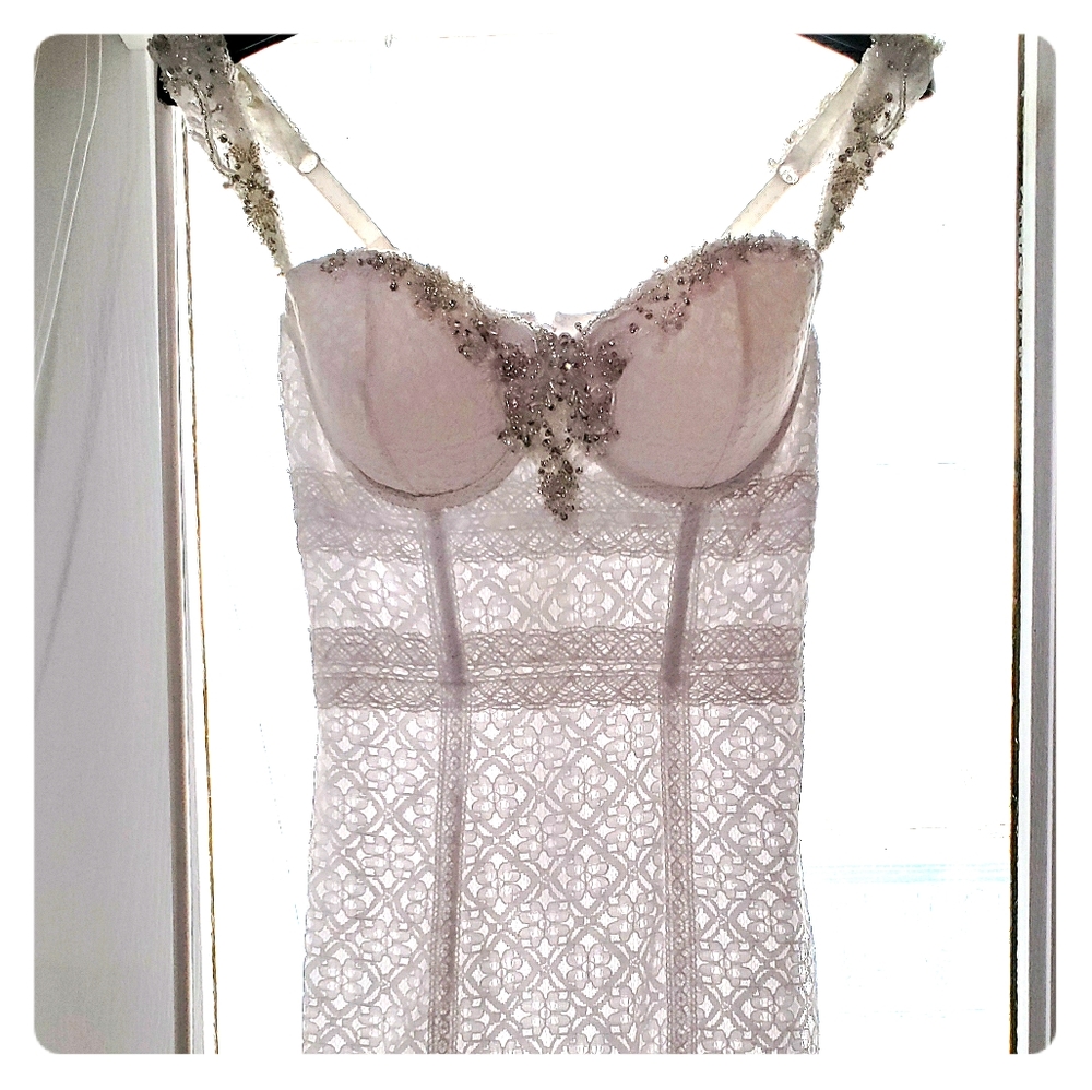 Sexy Bridal Balconette Dress